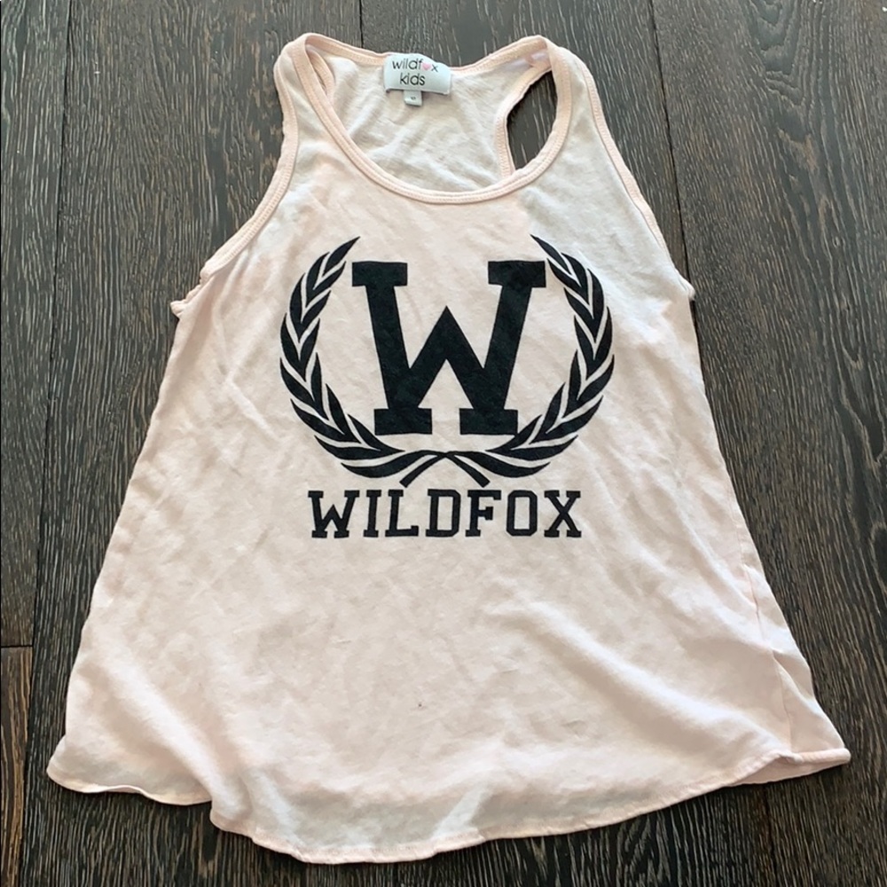 Wild fox kids tank top